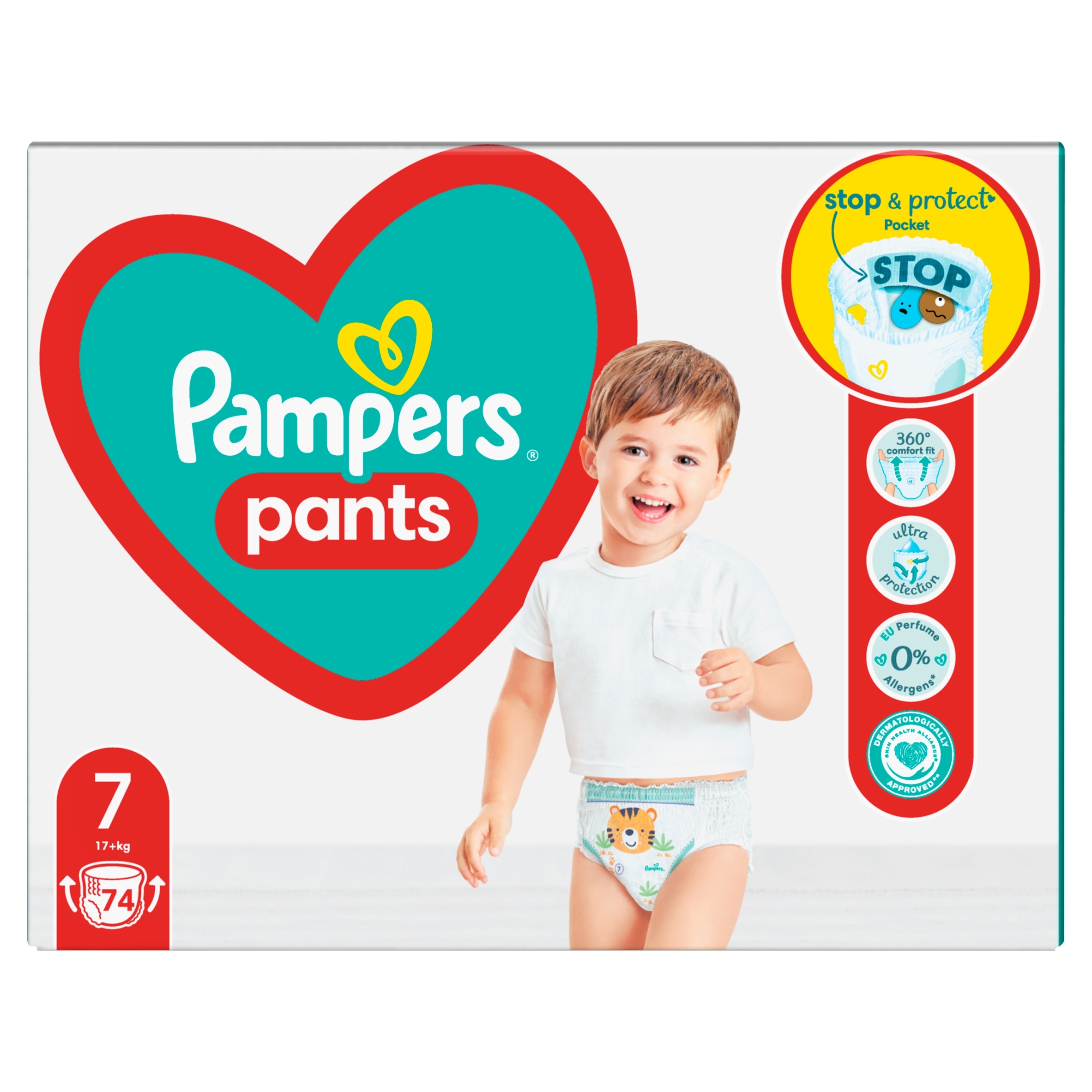 pampers pants 7 allegro