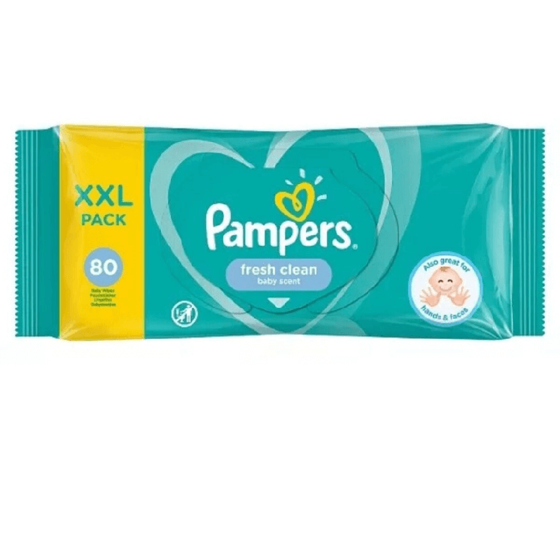 pampers fresh clean 80