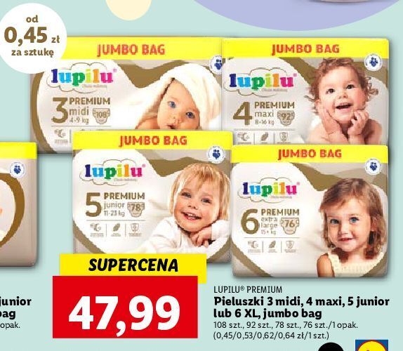 pieluchy pampers 4 lidl