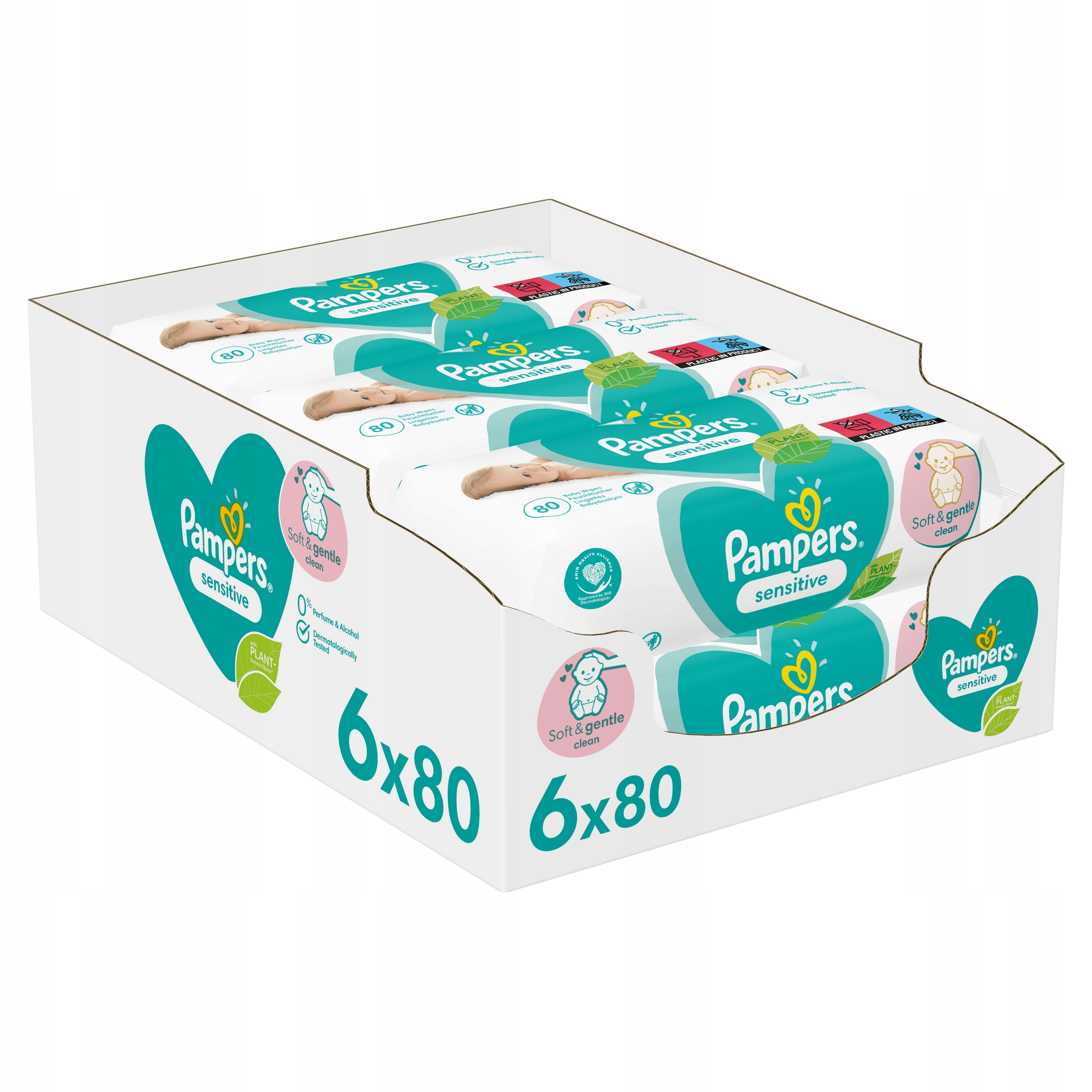 pampers chusteczki nawilżane cena