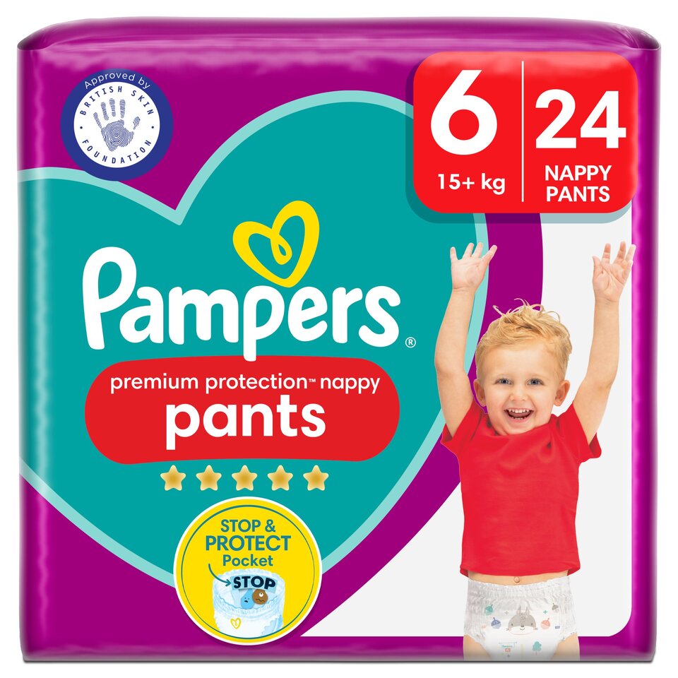 tesco pampers 6
