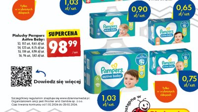 pampers pieluchy promocja