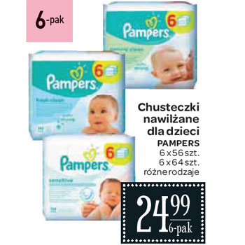 pampers chusteczki promobaby