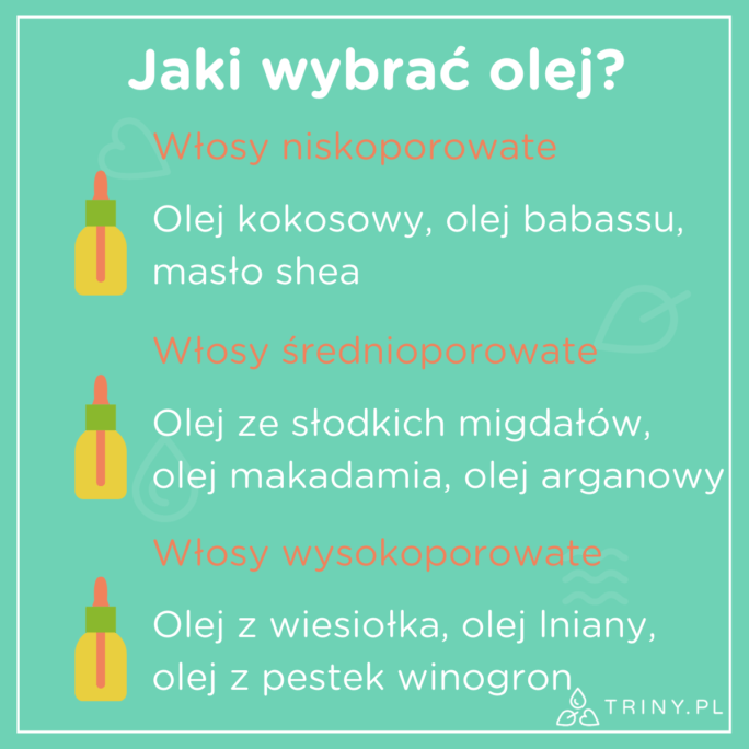 jaki użyć olejek do włosów suchych