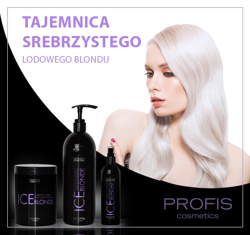 profis ice blonde szampon i maska