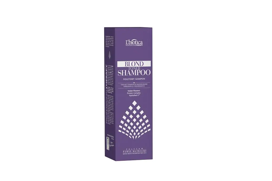 lbiotica lbiotica blond toner szampon fioletowy do włosów