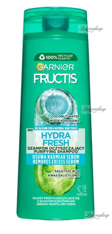 garnier szampon do wlosow przetluszczajacy sie