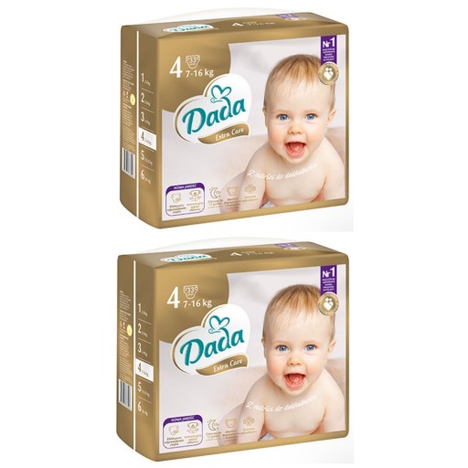 pieluchy dada extra care 4 box