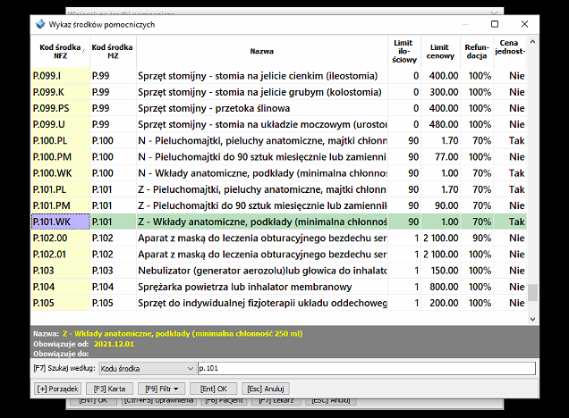 dofinansowanie na pieluchomajtki icd10