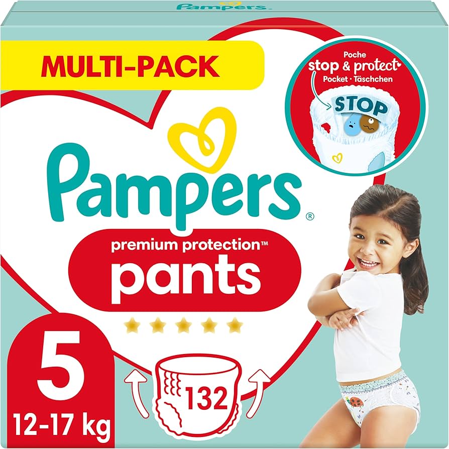 pampers pudło