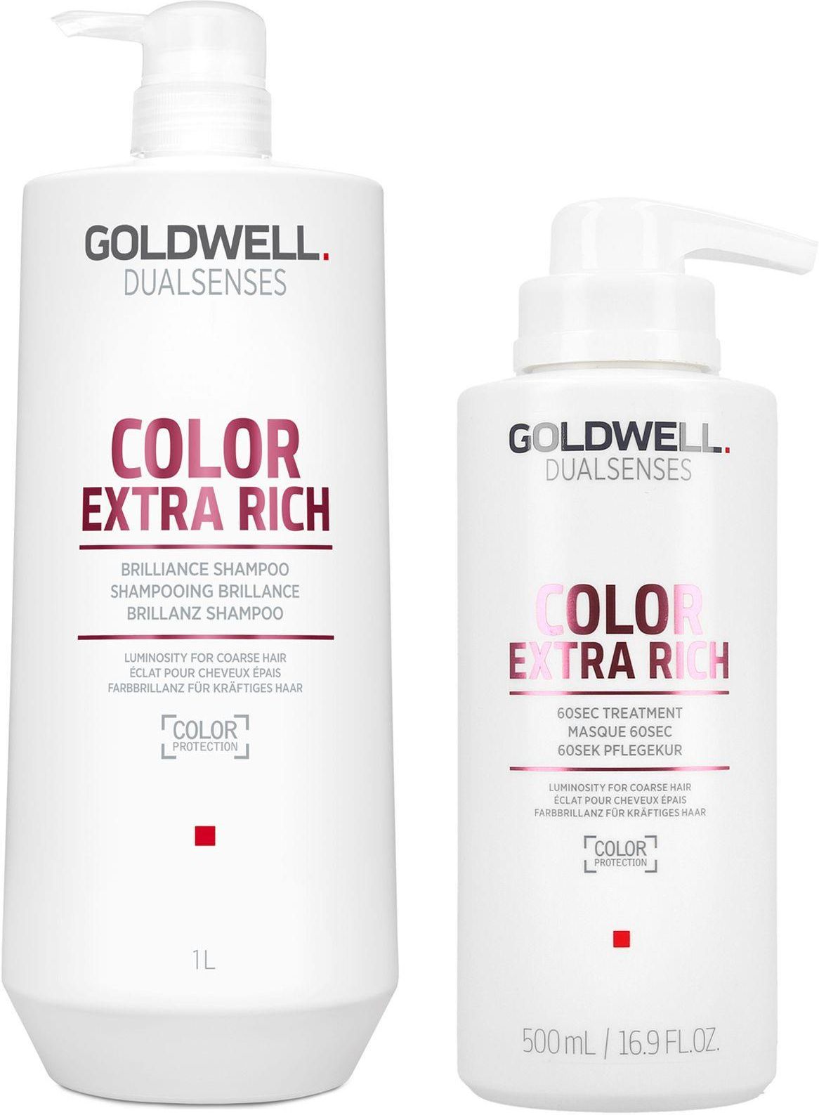 goldwell dualsenses rich repair szampon 1000 ml kuracja 500 ml