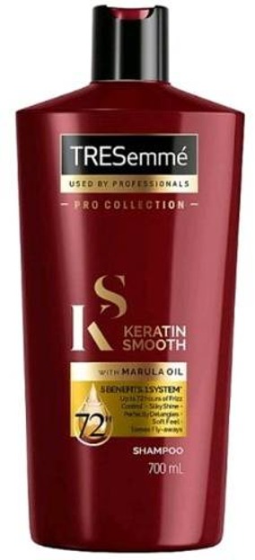 tresemmé keratin smooth szampon skład