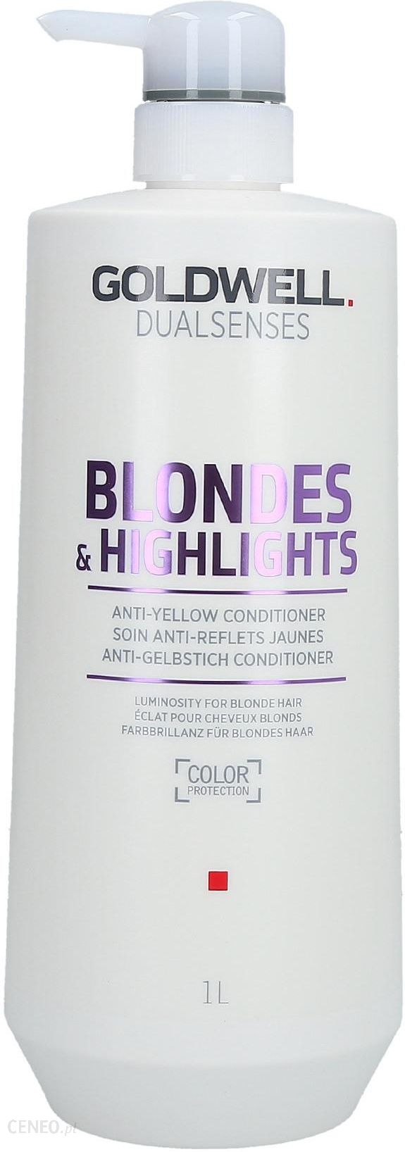 goldwell dualsenses blondes odżywka neutralizująca do włosów blond 1000ml