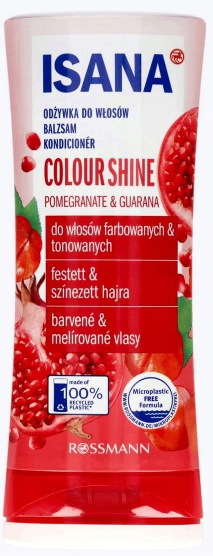 isana odżywka do włosów color shine