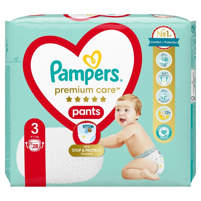 pieluchomajtki pampers 3 natura