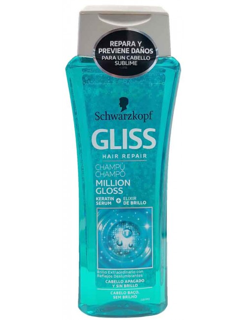 gliss kur million gloss szampon do włosów