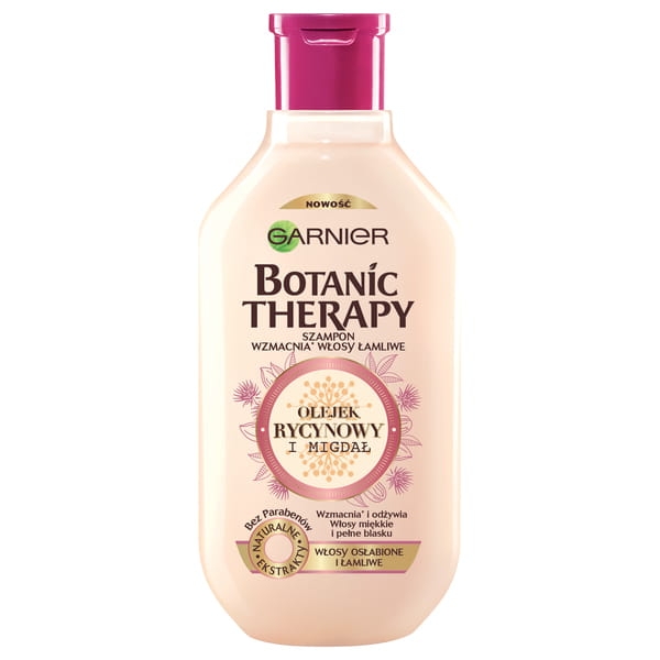 szampon garnier botanic therapy z olejkiem rycynoym