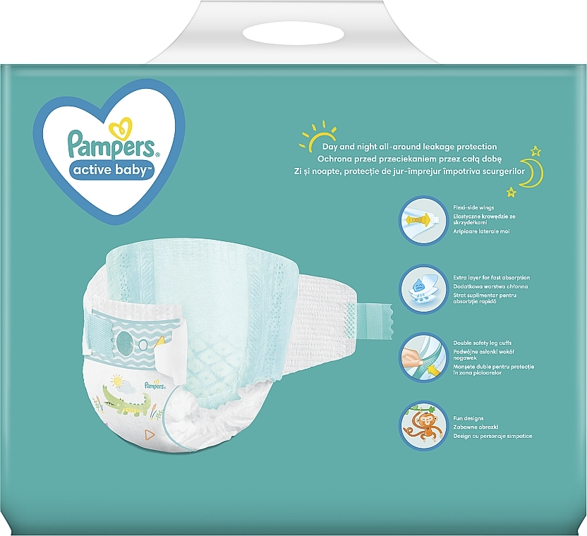 pampers activ dray 4