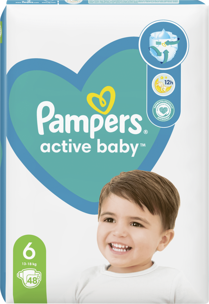 pampers active baby 6 smyk