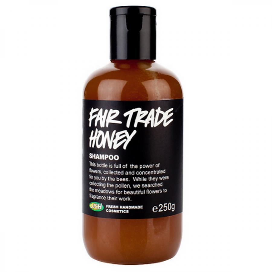 lush fair trade honey shampoo miodowy szampon do włosów