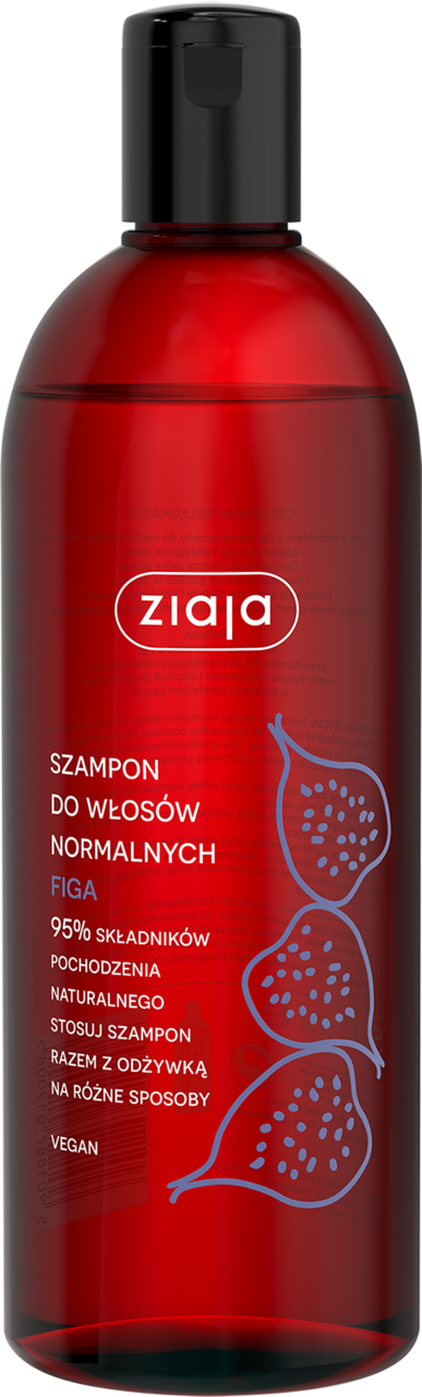 ziaja szampon do włosów normalnych figowy 500ml