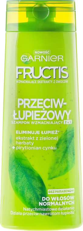 szampon przeciwłupieżowy garnier fructis