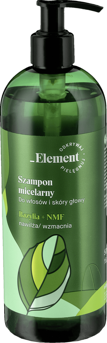 szampon micelarny element z bazylią