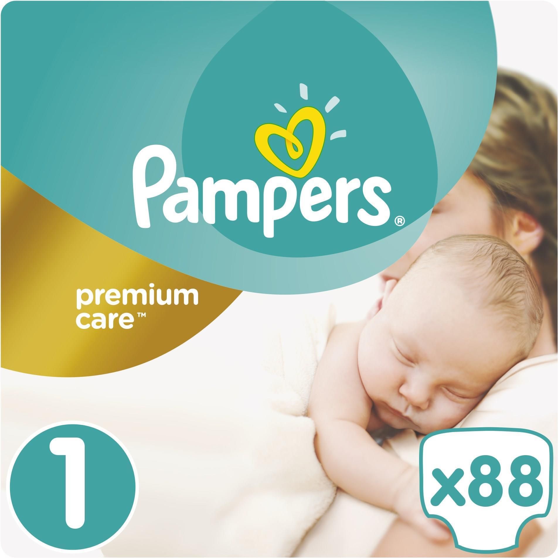 pampers premium care rozmiar 1 88 pieluszek