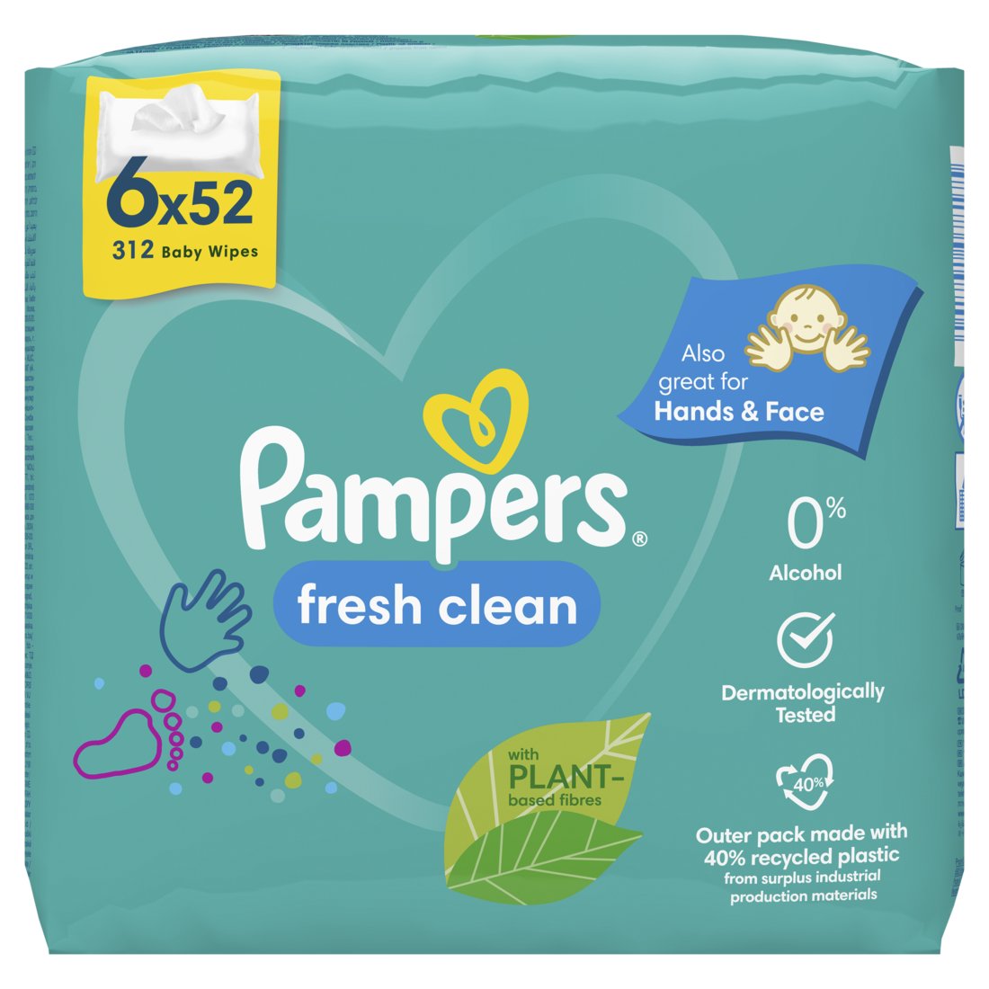 chusteczki pampers freshclean