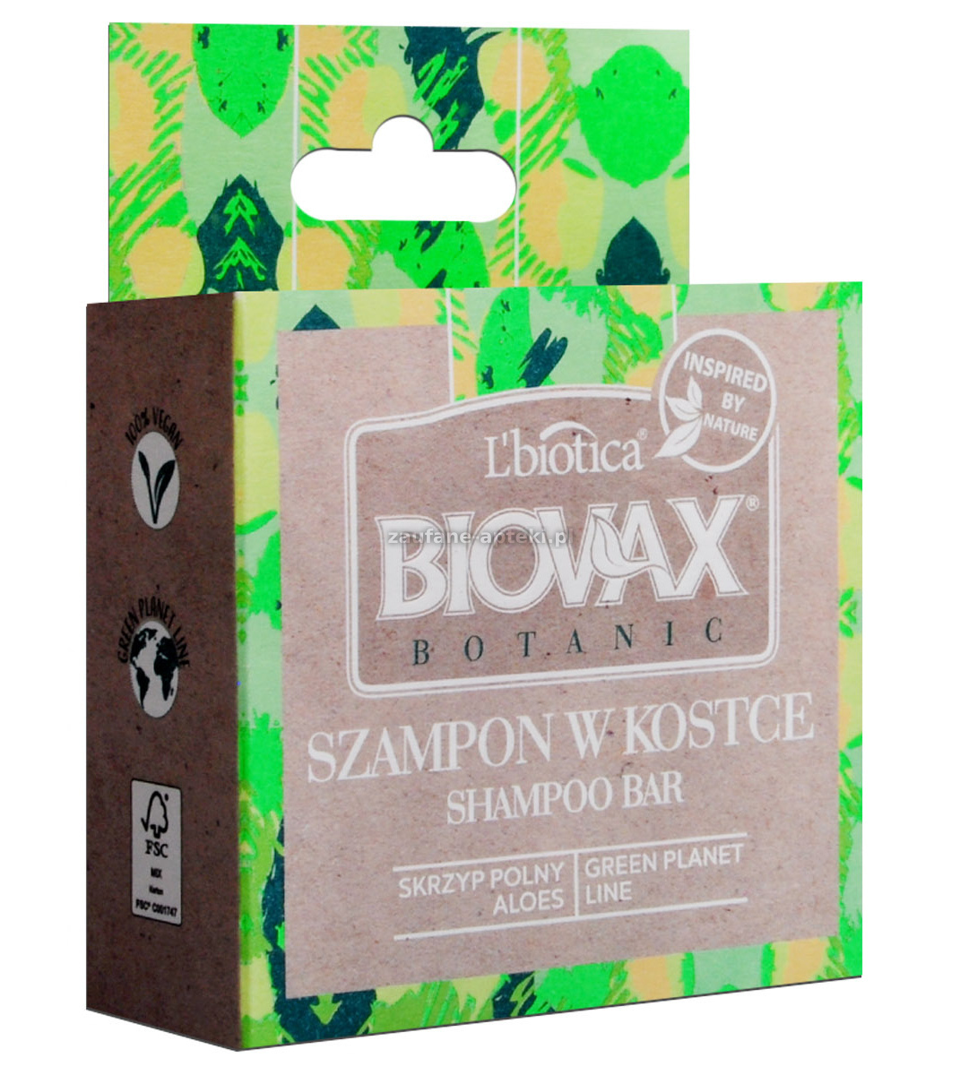 lbiotica biovax szampon w kostce skrzyp polny i aloes