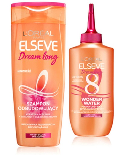 loreal elseve dream long szampon odbudowujący 400ml