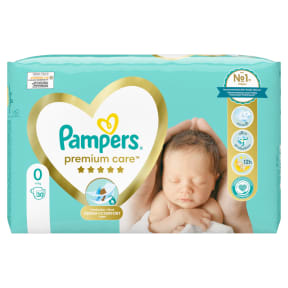 pampers sensitive pieluchy 0