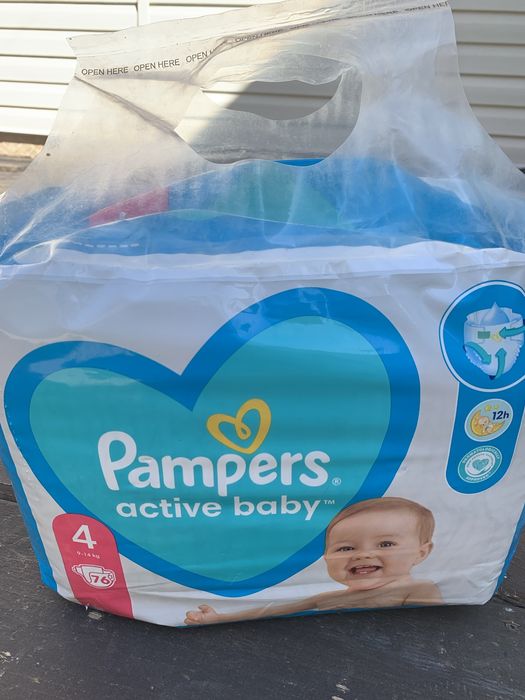 pieluchy pampers mega box 1 olx