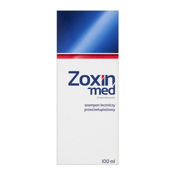 zoxin med 20 mg ml szampon leczniczy przeciwłupieżowy 100 ml