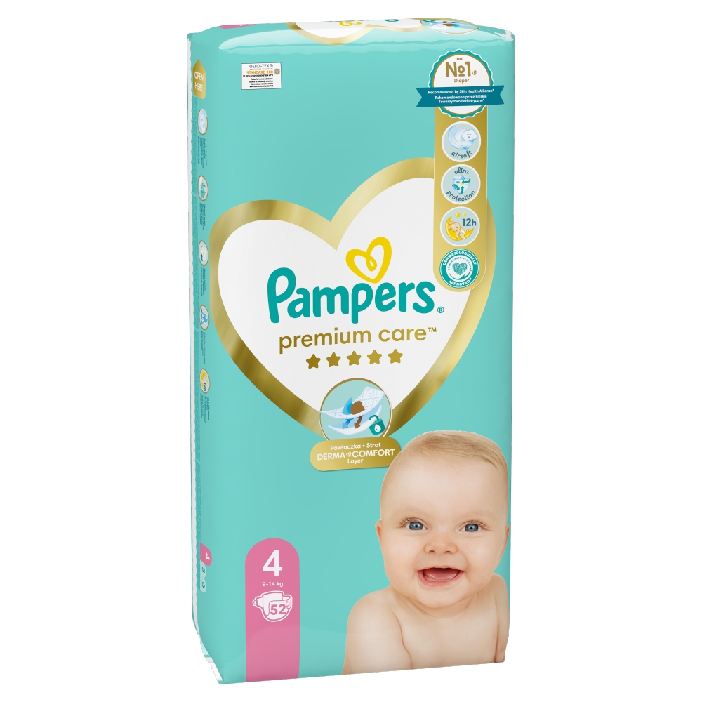 pampersy pampers 4 pomaranczowe