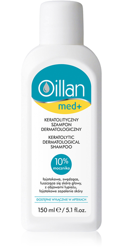 oillan med+ keratolityczny szampon dermatologiczny