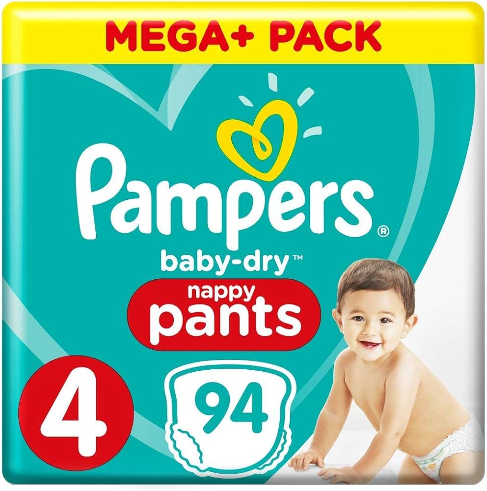 pampers mega paka beby-dry pants