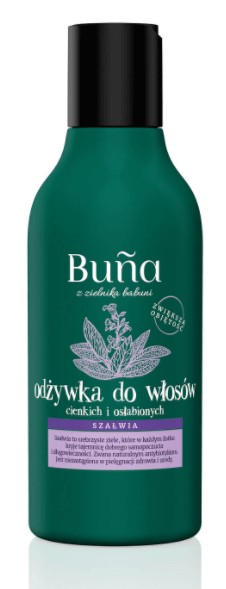 buña odżywka do włosów cienkich i osłabionych szałwia