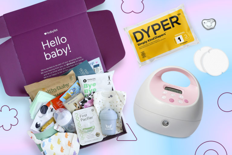 free baby pampers box and treats for mum