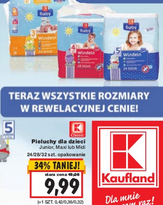 pieluchy kaufland kids