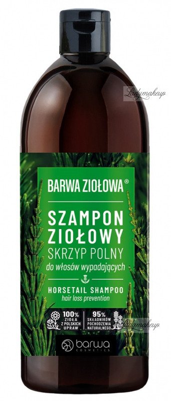 szampon ze skrzypu polnego do włosów wypadających