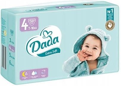 pieluchy dada rozm 4 extra soft 52 szt rozmija opakowania