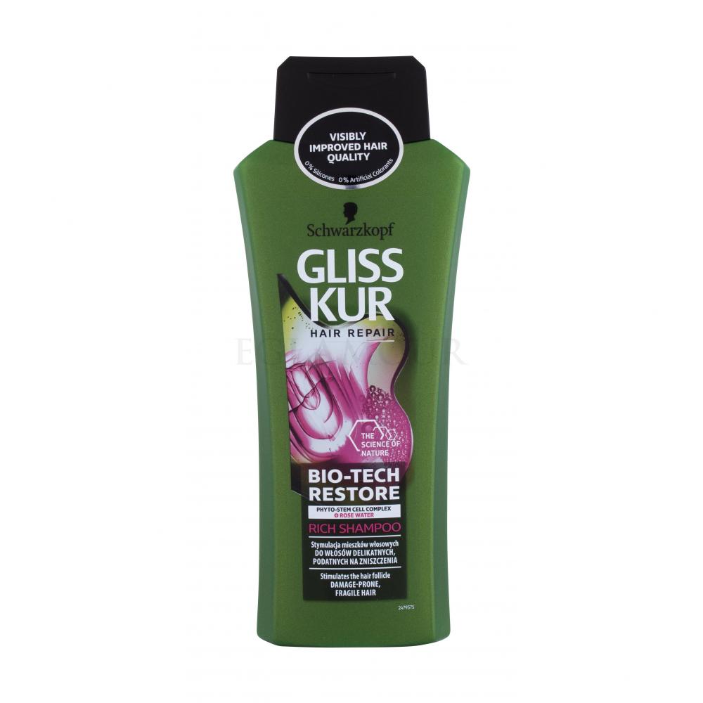 schwarzkopf gliss kur bio-tech restore rich shampoo szampon do włosów