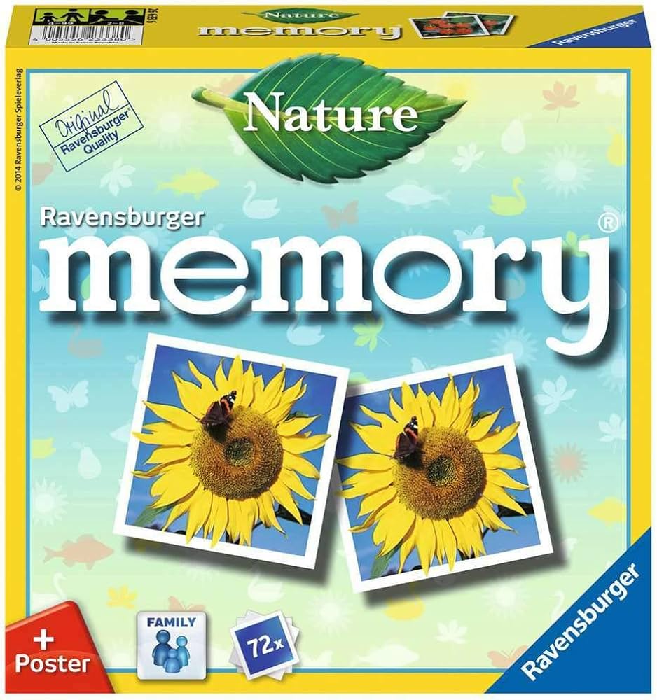 Ravensburger 26633 Natura Gra pamięciowa