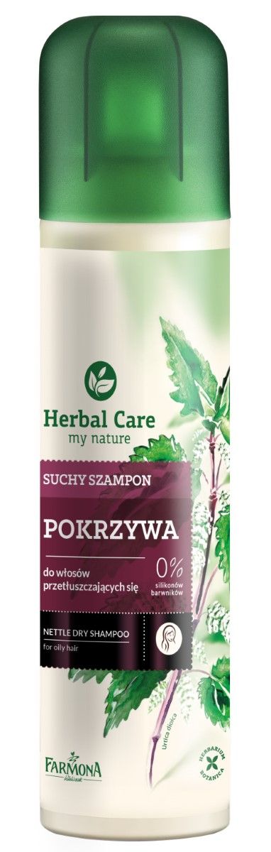 suchy szampon herbal care pokrzywa opinie