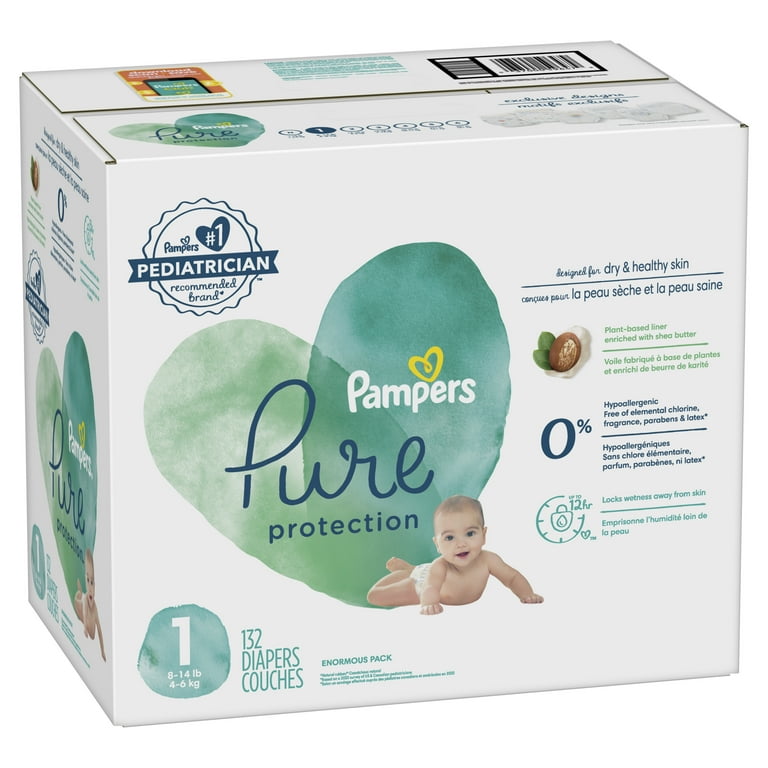 pampers pure 1 cena