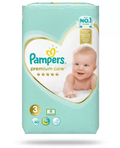 pampers premium care pieluchy 3 6-10 kg 60 szt ceneo