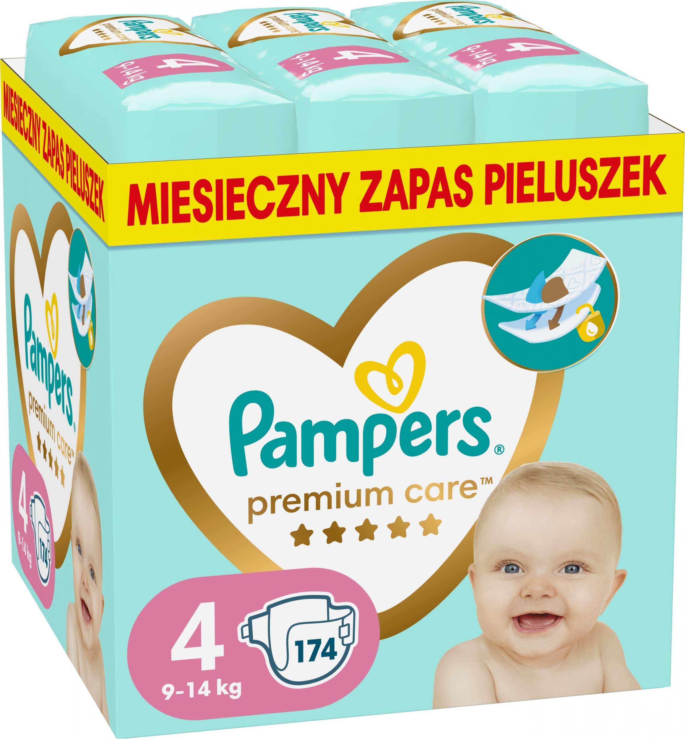 pampers 4 jaka waga