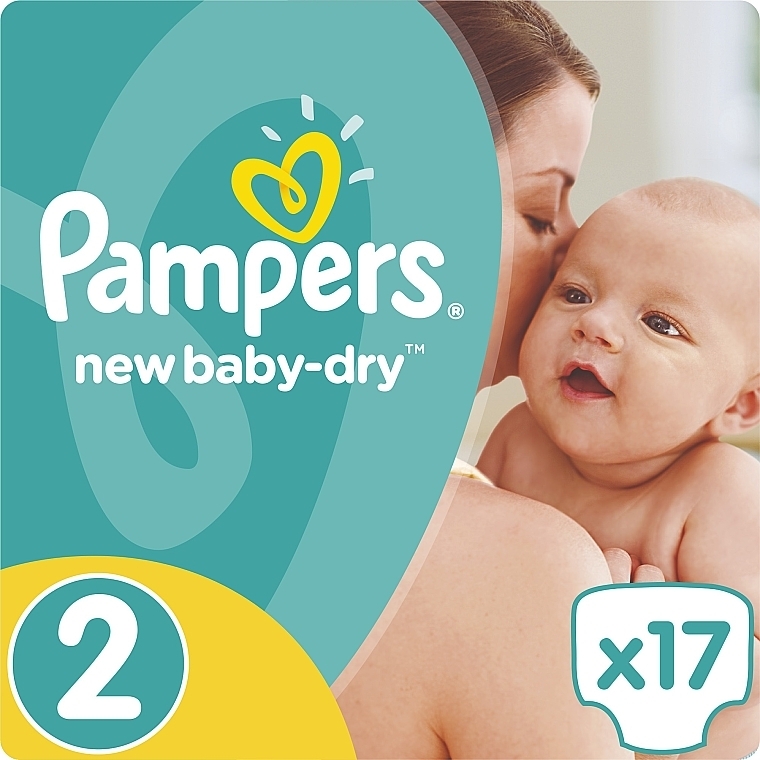 pampers pieluszki 2 new baby dry mini 3-6kg