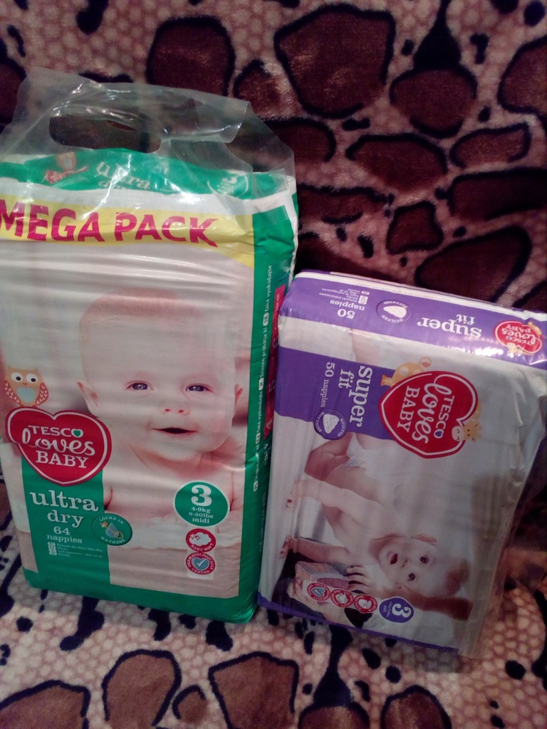 pieluchy tesco mega pack